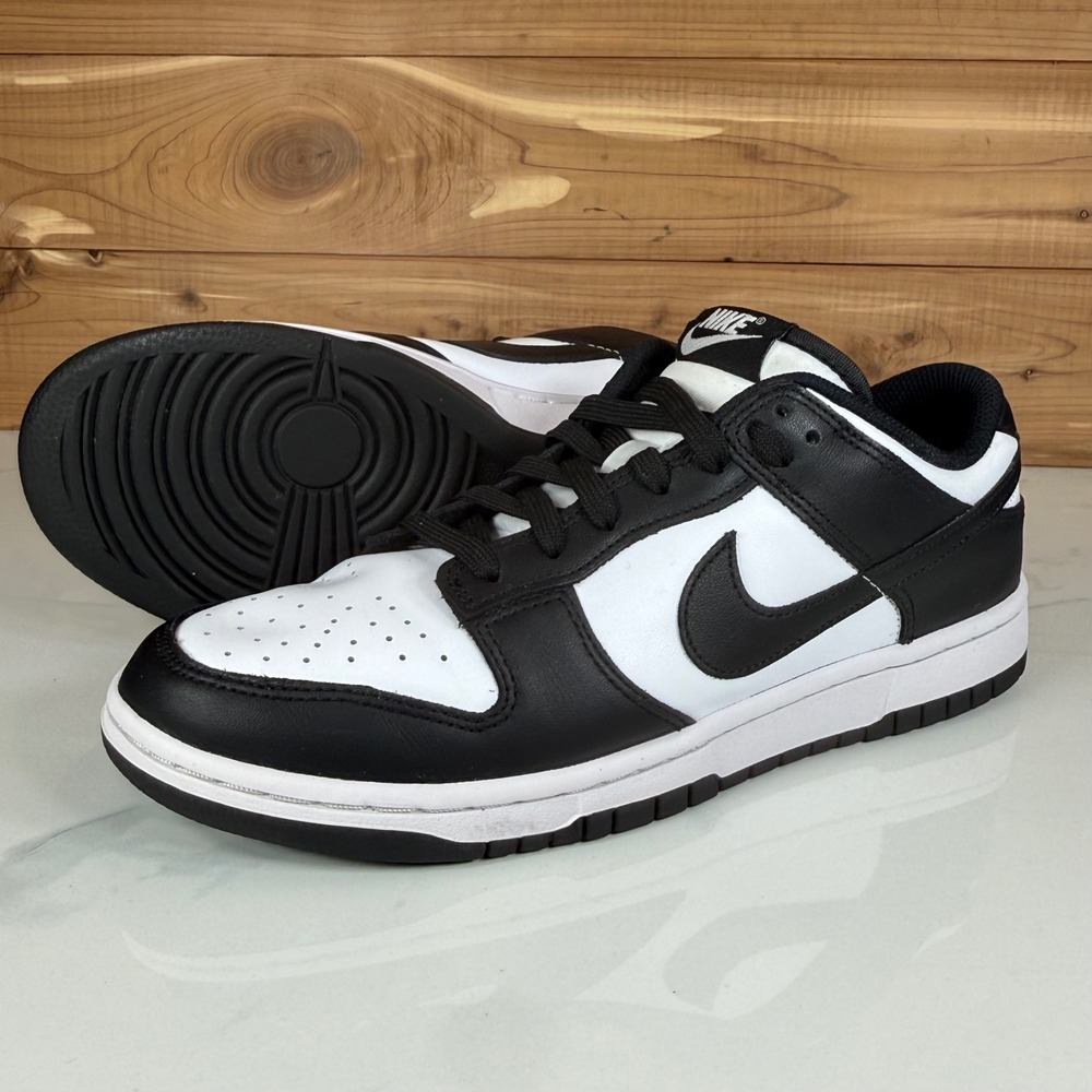 Nike Dunk Low Panda Black White Sneakers DD1503-101 Womens Size 9 Streetwear